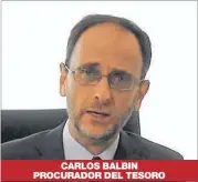  ??  ?? EQUIPO JURIDICO. Fueron los encargados de defender la estrategia judicial del Gobierno. CARLOS BALBIN PROCURADOR DEL TESORO