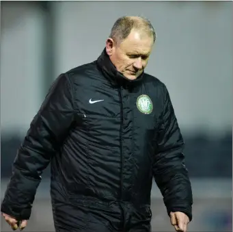  ??  ?? Dave Mackey has resigned as manager of Bray Wanderers.