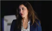  ?? ?? Zahra Zayat, chief commercial officer, E-vision, at the Global Media Congress.