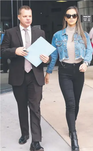  ?? Main picture: TERTIUS PICKARD ?? Former Hollywood Showgirls dancer Danielle Lee, with lawyer Dave Garratt, after appearing in Southport Magistrate­s Court yesterday – and (top right) during a work night at Hollywood; (bottom) Scott McGregor