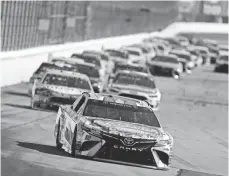  ?? SEAN GARDNER, GETTY IMAGES ?? Kyle Busch needs a win to ensure a Cup playoff berth.