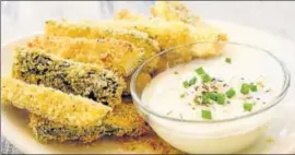  ?? PHOTO: SHUTTERSTO­CK ?? Zucchini fries are a healthy way to snack, and eat your vegetables at the same time