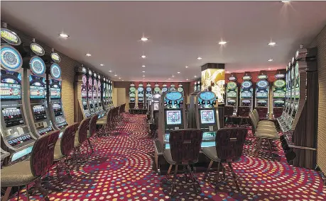  ??  ?? Hard Rock plans to add another 750 slot machines in its next expansion of the Rideau Carleton Raceway casino, bringing the total to 2,000 slots.