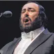  ?? FOTO: AFP ?? Sang eher selten nachts um vier: Luciano Pavarotti.