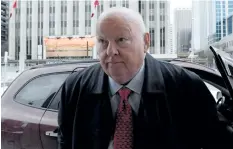  ??  ?? Sen. Mike Duffy