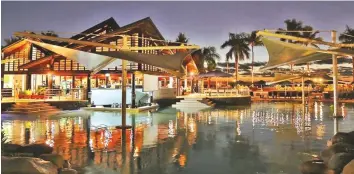  ??  ?? Radisson Blu Resort Fiji Denarau Island.... Still open and offering local rates.