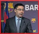  ??  ?? Josep Maria Bartomeu.