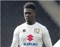  ??  ?? ■
Kieran Agard scored one of MK Dons’ goals.