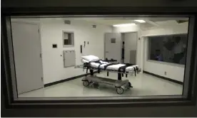  ?? Dave Martin/AP ?? Alabama's death chamber at Holman correction­al facility in Atmore. Kenneth Smith is scheduled to be executed by the untried nitrogen hypoxia method this month. Photograph: