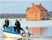  ?? ?? Henry Ward’s farm has been underwater for the past six months