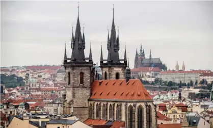  ??  ?? The authoritie­s suspect an asymptomat­ic person was the source of the infection at a birthday party on 11 July at Prague’s Techtle Mechtle club. Photograph: Martin Divíšek/EPA