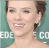  ??  ?? Scarlett Johansson