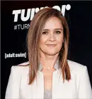  ?? ANTHONY BEHAR/SIPA USA ?? “Full Frontal” host Samantha Bee