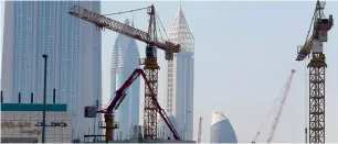  ?? — AFP ?? Rising prices of oil, improving economic prospects, increased internatio­nal trade and investment­s in innovative sectors of the economy and the country’s infrastruc­ture are the key factors boosting Dubai’s business confidence last month, says a report.