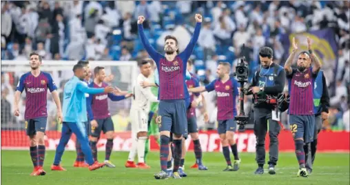  ??  ?? ÚLTIMA CONQUISTA. Si gana esta noche en el Bernabéu, el Barcelona superará al Madrid en victorias en Clásicos en toda la historia.