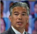  ?? TERRY PIERSON — SCNG ?? State Attorney General Rob Bonta will face Republican Nathan Hochman in the fall. Bonta is in his first statewide campaign after being appointed by Gov. Newsom.
