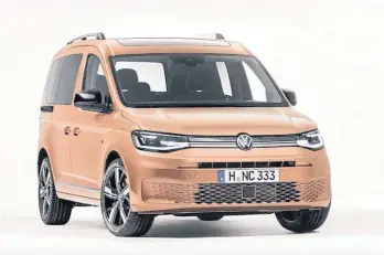  ?? /VW ?? El revolucion­ario modelo subcompact­o Volkswagen Caddy 2020.