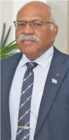  ??  ?? The pressure is on... SODELPA caretaker leader Sitiveni Rabuka.