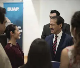  ?? ESPECIAL ?? El rector de la UAP felicitó la labor de los docentes.