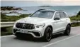  ?? Foto: Daimler AG ?? Der überarbeit­ete Mercedes GLC, hier als AMG-Version.