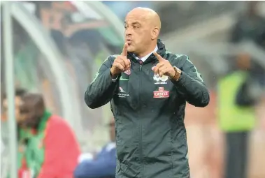  ??  ?? I’VE GOT CREDENTIAL­S: Bafana caretaker coach Owen da Gama says he is puzzled as to why he is not mentioned in connection with a permanent appointmen­t.