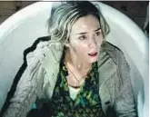  ?? Jonny Cournoyer Paramount Pictures ?? E V E LY N (Emily Blunt) tries to silently give birth as a creature nears.