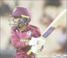  ??  ?? Shemaine Campbelle … top-scored for Windies