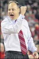  ?? AJ REYNOLDS / AP ?? Georgia coach Mark Fox and the Bulldogs (17-9 overall, 8-6 SEC) are still in the hunt for an NCAA tournament berth.