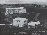  ?? ?? La Grande Maison in 1911. The iconic house is now home to a restaurant and cellar door.