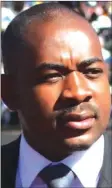  ??  ?? Nelson Chamisa