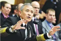  ?? REUTERS ?? THE COMMANDER of the US Pacific Command, Admiral Harry Harris, testifies before a House Armed Services Committee hearing on “Military Assessment of the Security Challenges in the Indo-Asia-Pacific Region” on Capitol Hill in Washington, US, April 26.