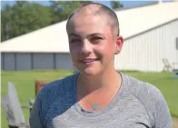 ?? The Sentinel-record/donald Cross ?? Lakeside’s Maggie Huett talks about her state golf performanc­e Sept. 28, 2022, at Hot Springs Country Club.