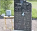  ?? TRURO DAILY NEWS PHOTO ?? Monuments at Veterans Memorial Park pay tribute to the service and sacrifice of peacekeepe­rs.