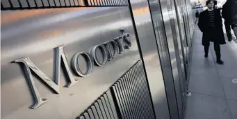  ?? | Supplied ?? MOODY’S Investors Service skipped its scheduled review of the country’s sovereign credit rating on Friday, but issued a note indicating that “no ratings were updated for” South Africa.