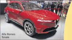  ??  ?? Alfa Romeo Tonale