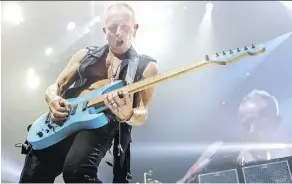  ?? JOHN MAHONEY ?? Def Leppard guitar player Phil Collen and his bandmates will perform here on Friday as part of their North American tour.