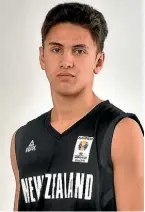  ??  ?? Rosmini College’s Kruz PerrotHunt has been named in the Tall Blacks for World Cup qualifiers.