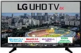  ??  ?? LG 55” Ultra HD 4K Smart