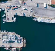  ??  ?? The privatizat­ion of the port of Alexandrou­poli, along with those of Volos and Kavala, remains in the focus of US developmen­t bank DFC. The same applies to the Elefsis Shipyards and other projects in Greece.