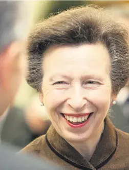  ??  ?? The Princess Royal visited the Three Counties Showground this month