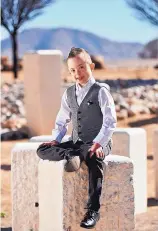  ?? COURTESY OF LYNN ANDERSON ?? Ten-year-old Ean Anderson of Los Lunas has been named one of 33 ambassador­s for Nothing Down, an advocacy and support organizati­on for people with Down syndrome.