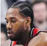  ??  ?? Kawhi Leonard