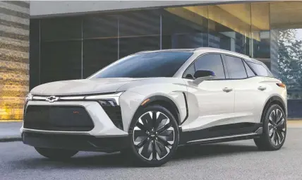  ?? CHEVROLET ?? The 2024 Chevrolet Blazer EV.