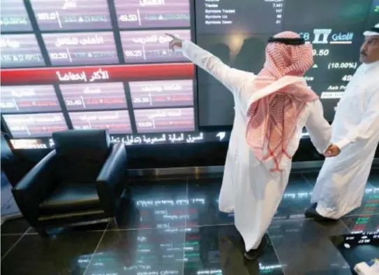  ??  ?? Saudi banks are more profitable than most of their GCC peers, with an average ratio of net income-to-tangible assets of 1.9 percent as of 2016, on a par with Qatari banks, said a Moody’s report issued on Wednesday. (Reuters)