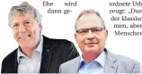  ?? FOTOS (ARCHIV): KN ?? Uwe Schummer (links) und Udo Schiefner stimmten mit „Ja“.