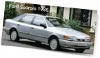  ?? ?? Ford Scorpio 1985