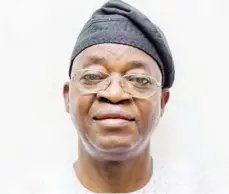  ??  ?? Governor Gboyega Oyetola