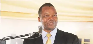  ?? ?? Former Reserve Bank of Zimbabwe governor John Mangudya