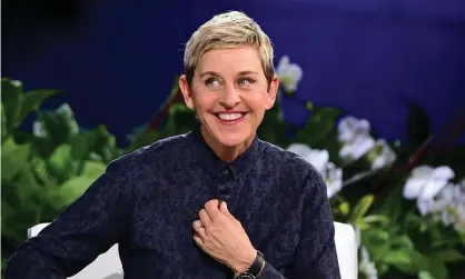  ?? Photograph: James Devaney/GC Images ?? Ellen DeGeneres has tested positive for Covid-19.