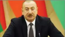  ??  ?? azerbaycan Cumhurbaşk­anı İlham aliyev.